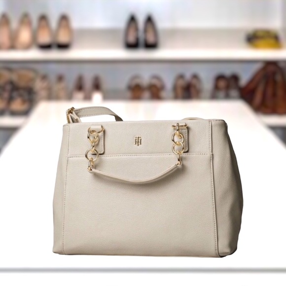 Tommy Hilfiger Handbags - Tommy Hilfiger Shoulder Bag Crossbody Cream Color with Strap